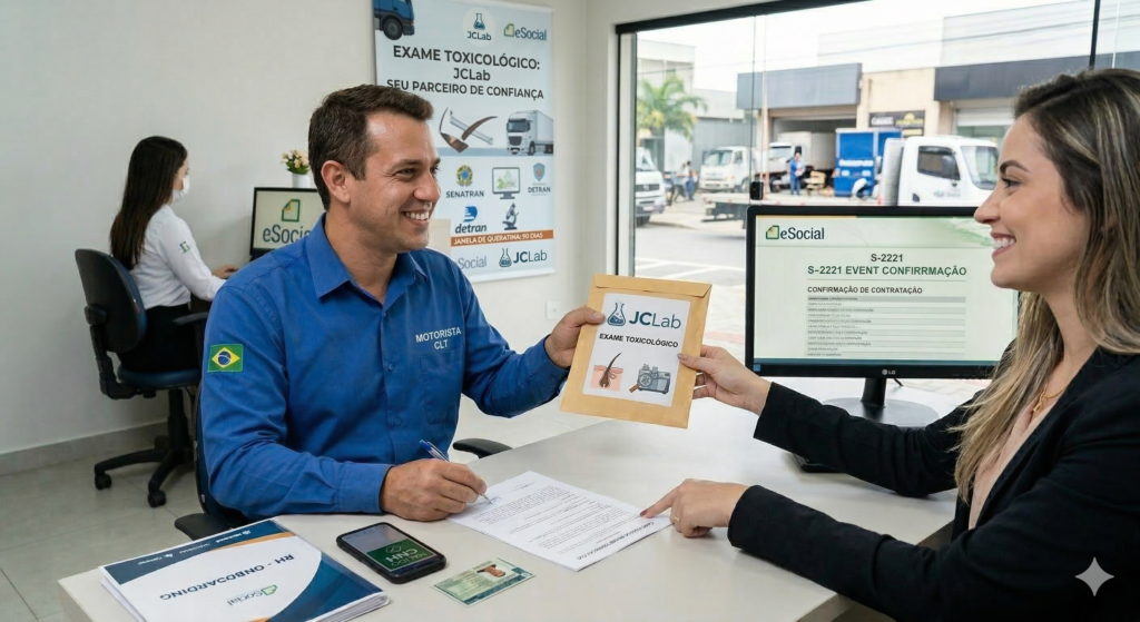 Exame Toxicológico para CLT e eSocial